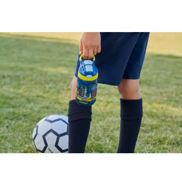 Contigo Easy clean AUTOSPOUT™ Kids Water Bottle, 420 ml (Nautical Space)